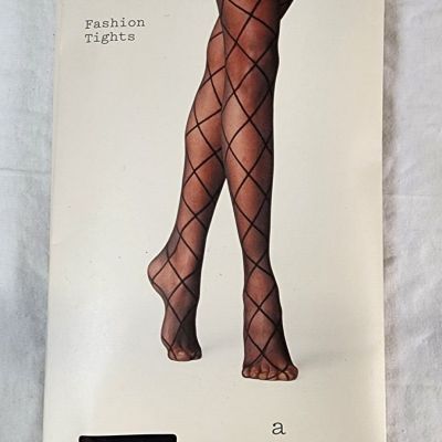 New A New Day Women's Black Fashion Tights M/L